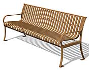 Heritage 6' Bench HEBA6-V