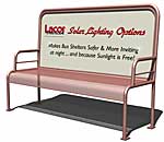 Oasis 5' Ad Bench with Arms OABA5AD