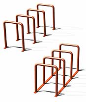 Oasis Bike Rack Freestanding or Ganged  OABK OR OABK4G