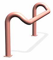 Oasis Curved Resting Bar/Bike Hitch OACRB6