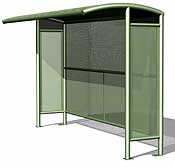 Primavera 12' Shelter  with Backscreen PM12BS